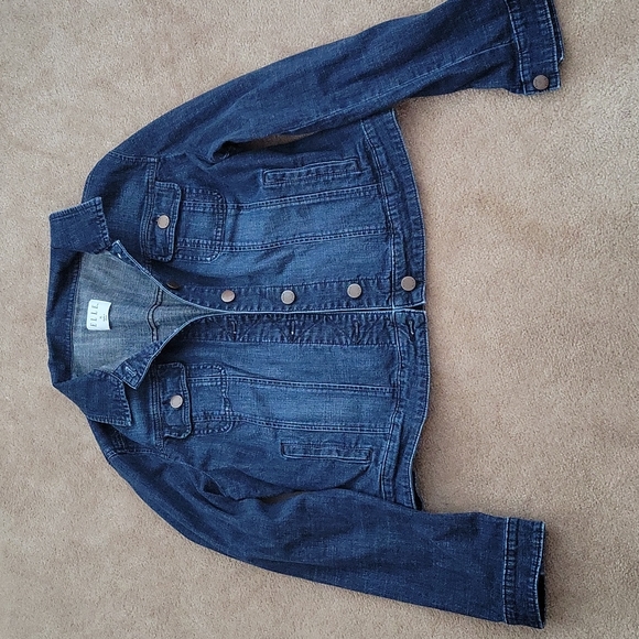Elle Jackets & Blazers - Elle Jean Jacket Cropped